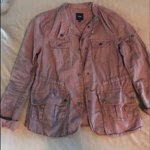 Gap utility jacket in Dusty Rose